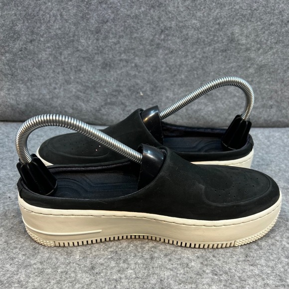 Nike Air Force 1 LXX Mules Black White Platform Sneakers Women's Size 8 - Picture 6 of 8